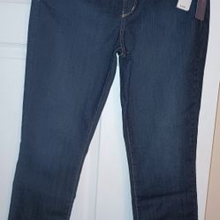 NYDJ New With Tags, Dark Blue Slim Fit Size 10