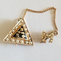 Sorority Pin 10kt. Yellow Gold 