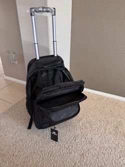 Matein Rolling Backpack with Telescoping Handle