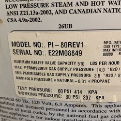 Peerless PP-80 PARTNER Series Residential Indirect Water Heater, 80  Gallons, Stainless Steel for Sale in Aurora, IL - OfferUp