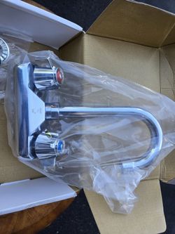 New commercial. 3 compartment Faucets.