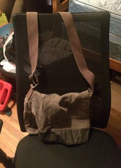 Messenger bag, canvas