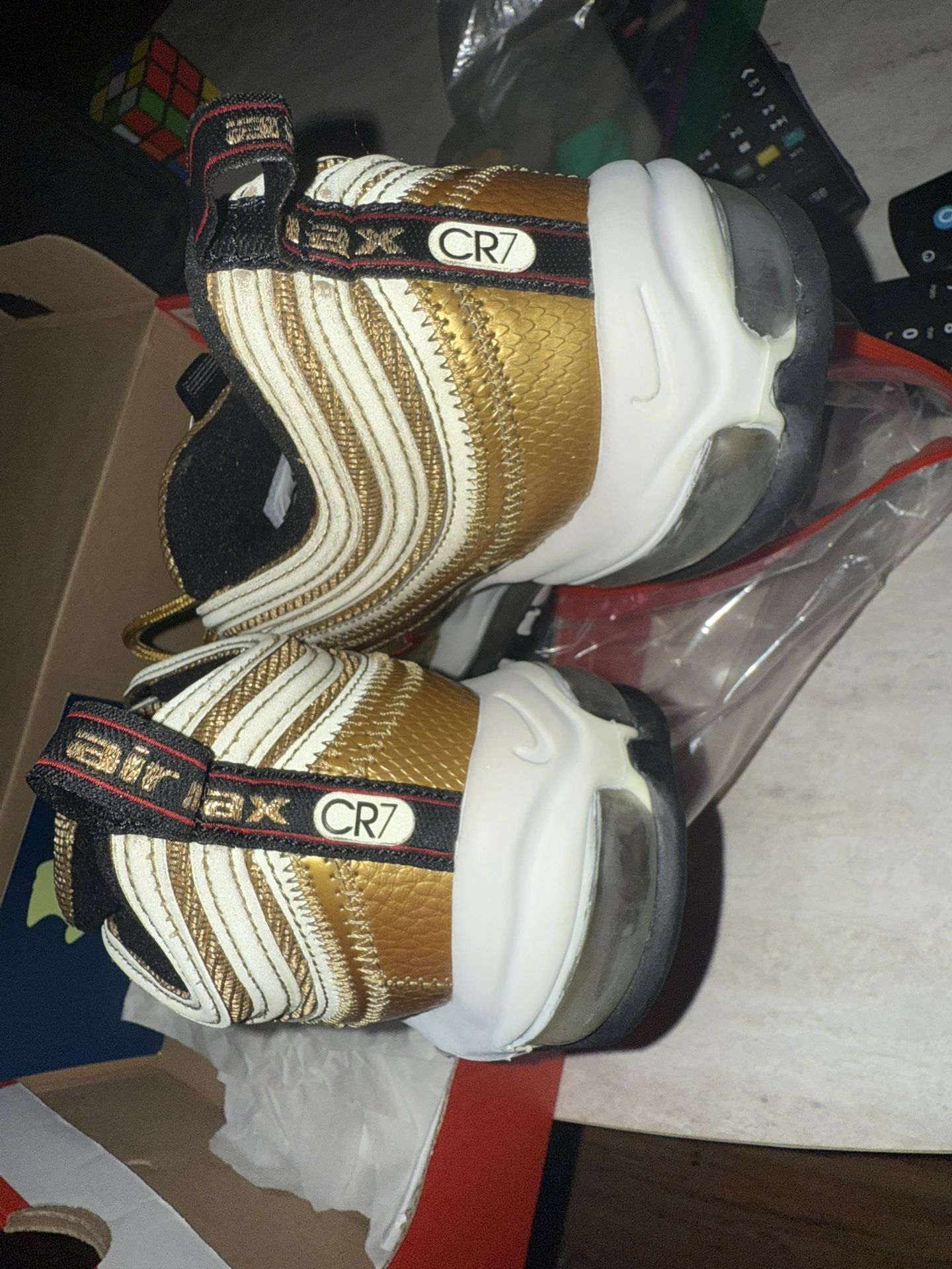 CR7xAir Max 97 “Golden Patchwork” - Main Image