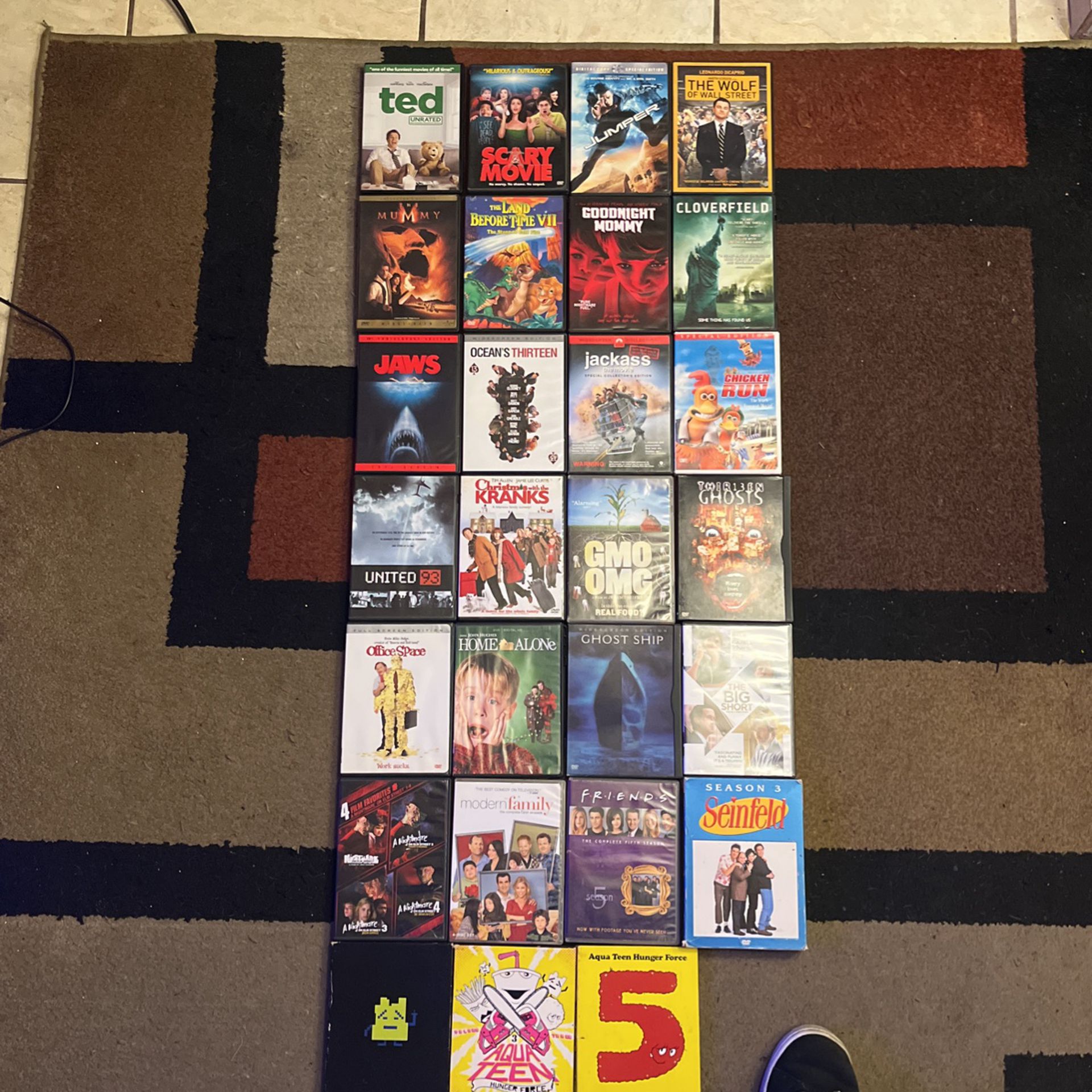 27 DVD Movies And Box Sets 