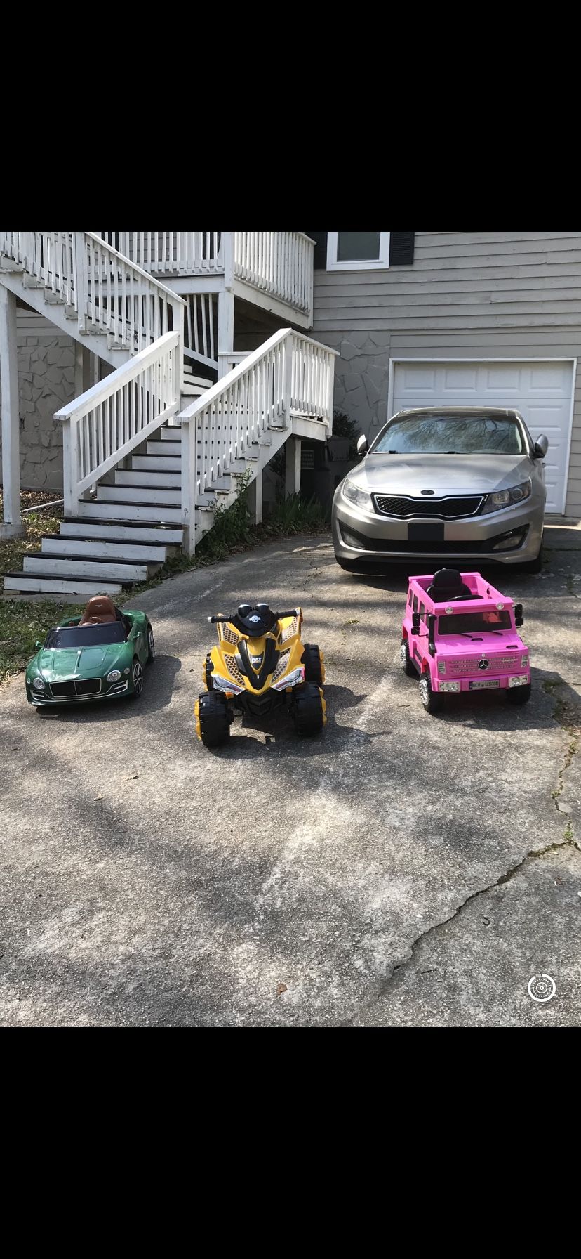 3 Battery Powered Vehicles Gently Used