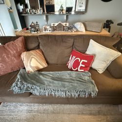 Couch, Love Seat And Ottoman 