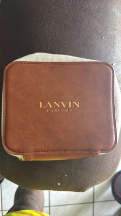 Lanvin perfume travel bag