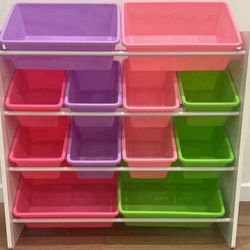 Girls Toy Bin