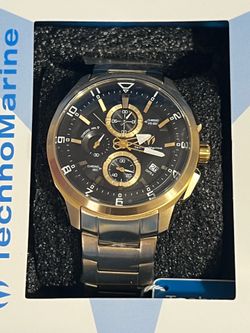 New in box ORIGINAL AUTHENTIC INVICTA TechnoMarine Men’s Watch with tags and original TechnoMarine case!!