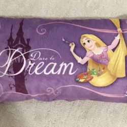Disney Jumping Bean Tangled Rapunzel Pillow “Dare To Dream”