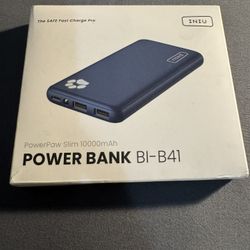 Bnew INIU PowerPaw Slim 10000mAh Portable Charger Power Bank BI-B41