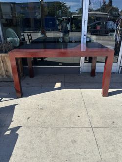 Large Wooden Table 60x38x30