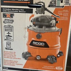 Ridgid 16 Gallon Wet And Dry Vacuum With Detachable Blower