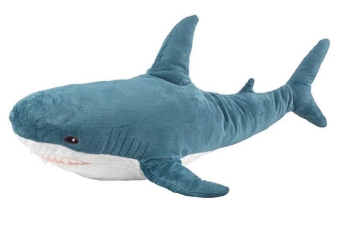 39inch Giant Plush Shark Toy Pillow,3D Giant Shark Stuffed Animal