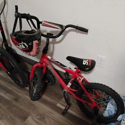 Children's Bike With helmet 