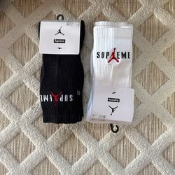 Supreme X Jordan Socks