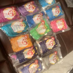Vintage Bean Baby’s 90’s McDonald’s Toys 