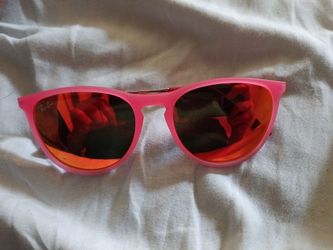 Ray-Ban Sunglasses Pink Frame Red Mirror Lens