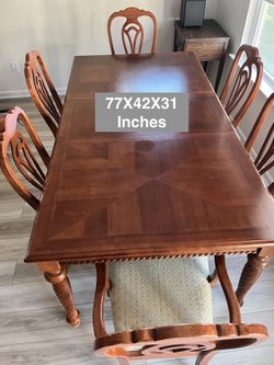 Vintage Wood Dining table