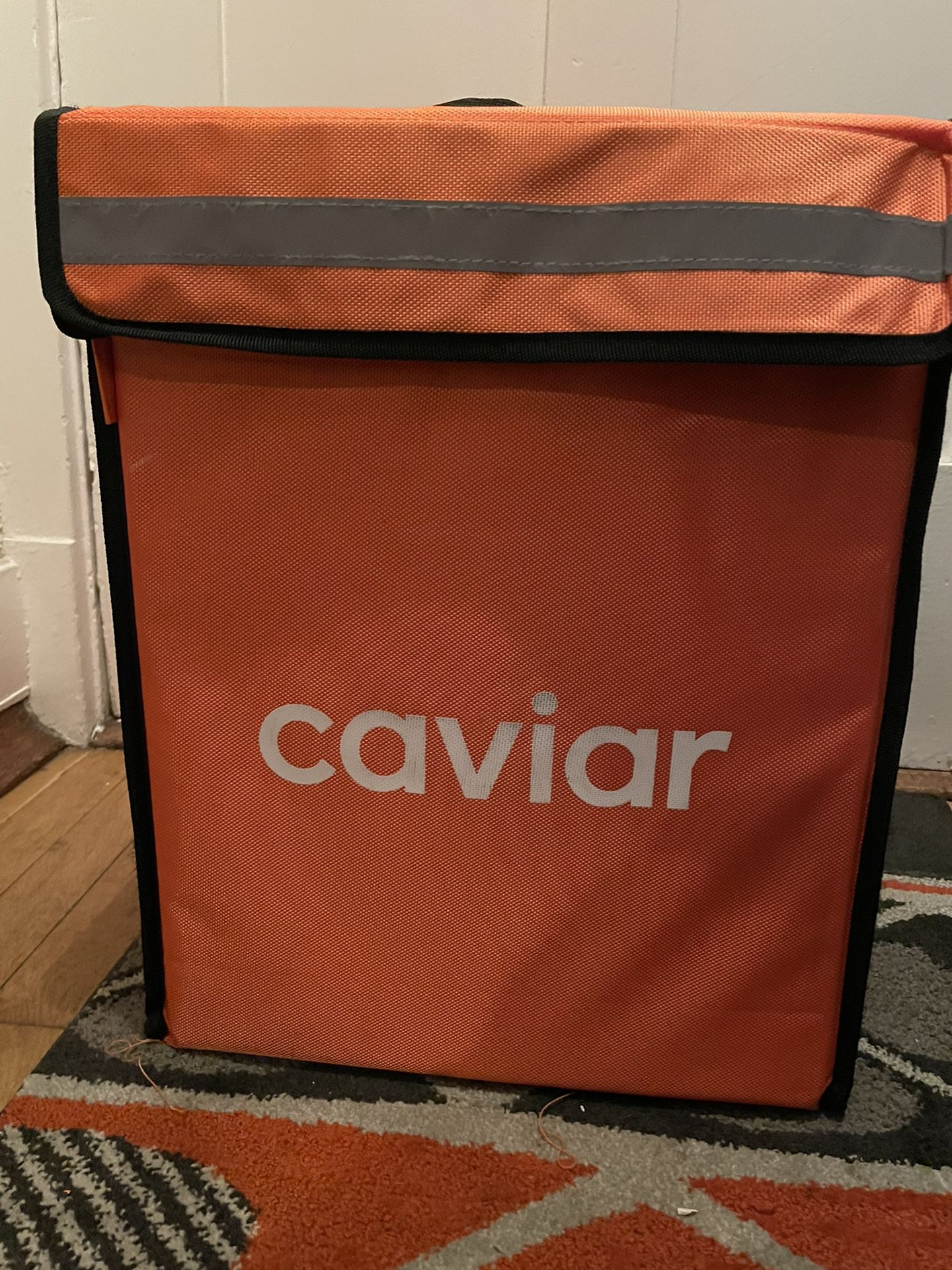 New Caviar Food Delivery Backpack 