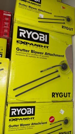 $100 ryobi Gutter Blower Attachment