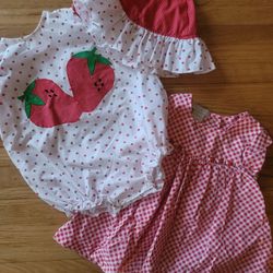 Baby Girl Clothes- 6-12 Months 