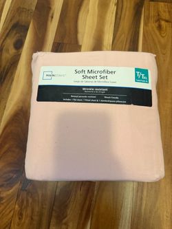 Mainstays Soft Microfiber Twin/Twin XL Sheet Set