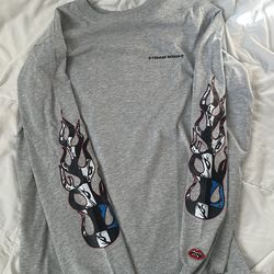 Chrome hearts grey Matty Boy Brain long sleeve t-shirt