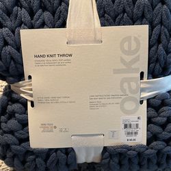 Hand Knit Throw