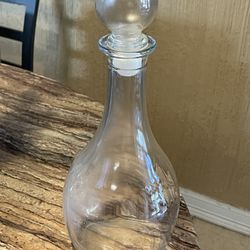 Vintage long neck decanter