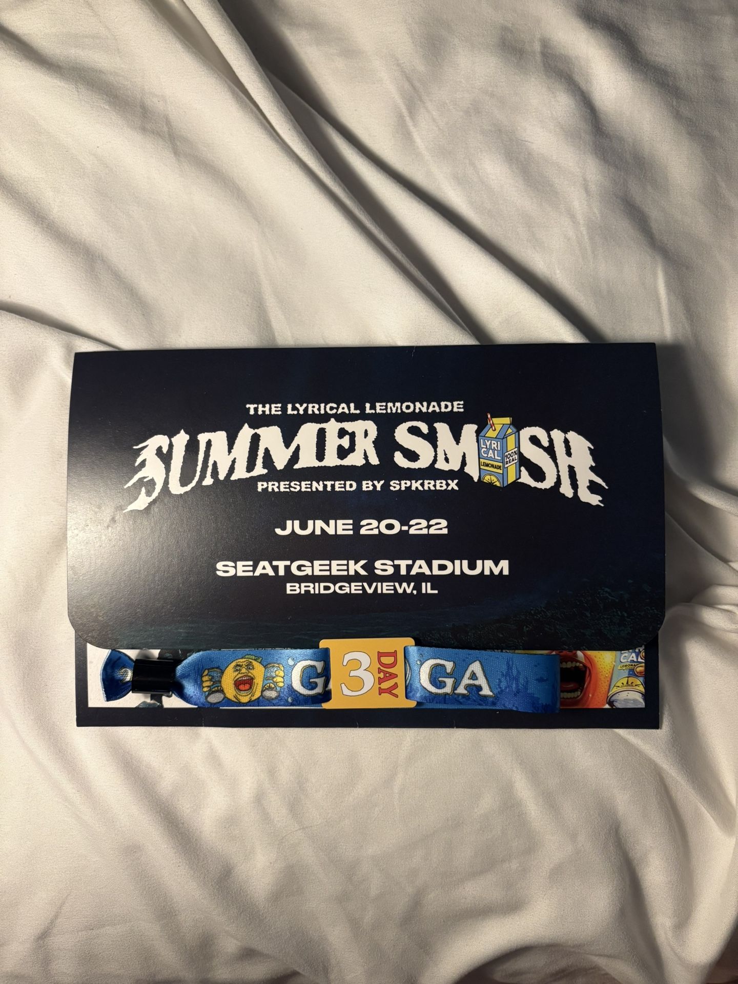 3 Day GA Summer Smash Ticket