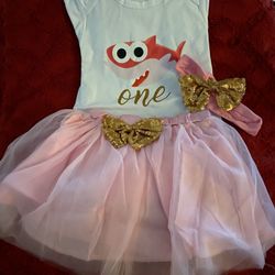 Beautiful 1st Birthday Outfit 