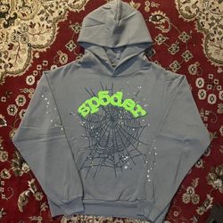 Grey Spider Hoodie