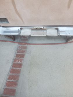 62 impala rear bumper complete gd core with brackets