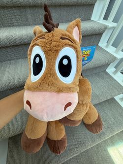 New Mattel Disney Pixar Toy Story 5 Giant Ginormous Bullseye Plush 24" XL