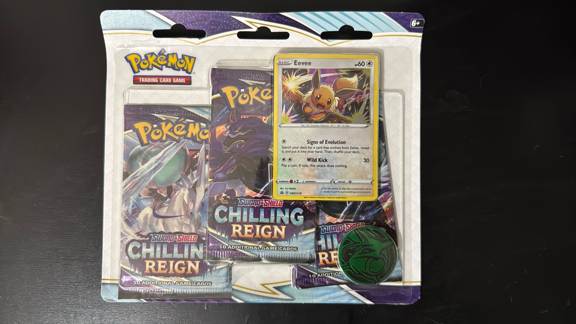 Chilling Reign 3 Pack Blister ( Eevee & Snorlax)