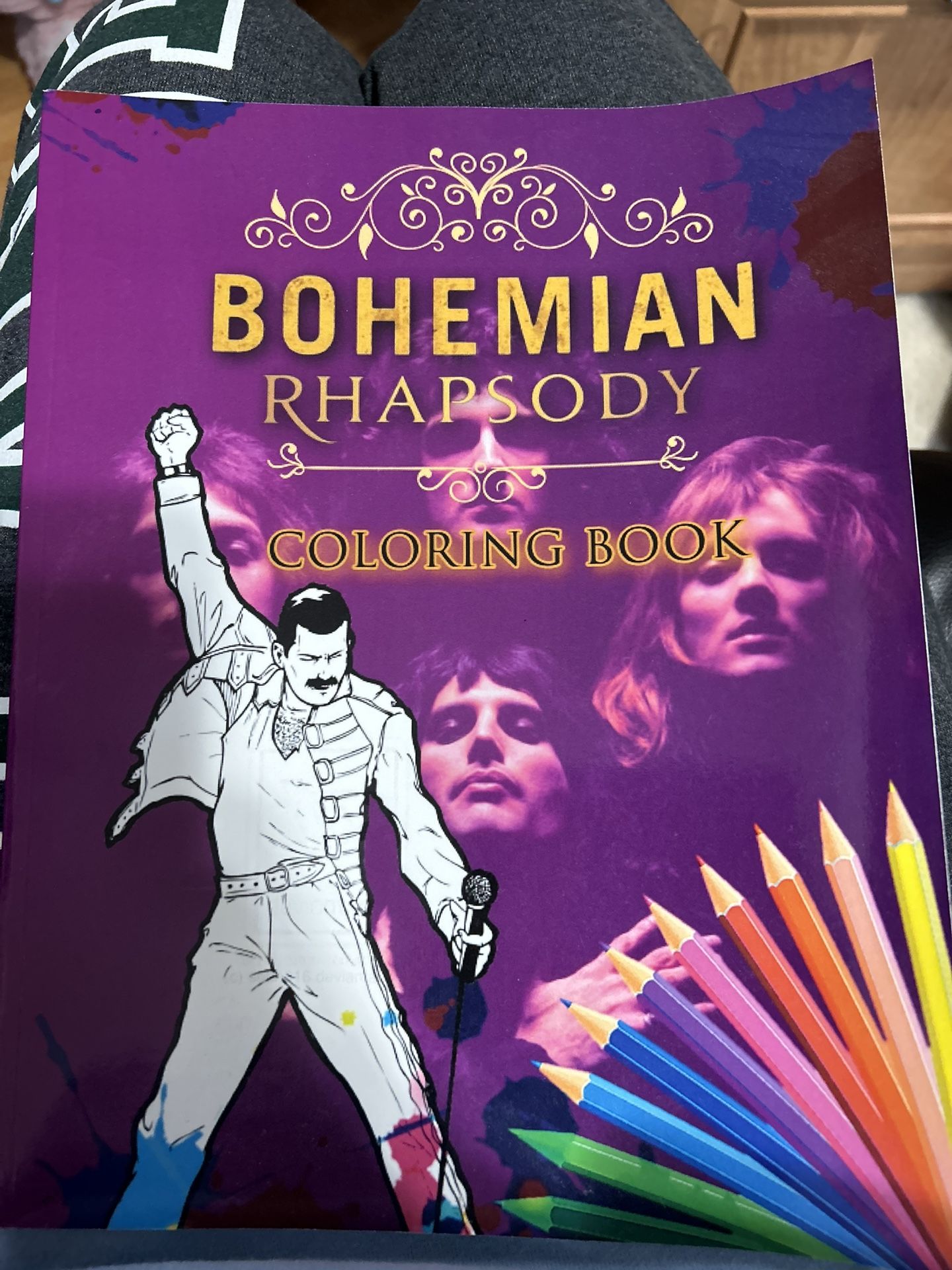 Bohemian Rhapsody Coloring Book