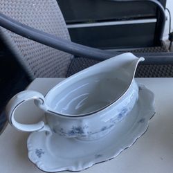 Matching  China Gravy Boat & Soup Tureen