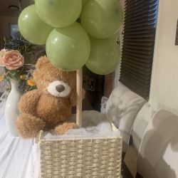 Teddy Bear Basket
