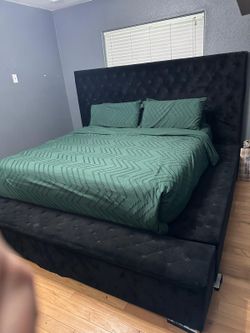 Bed matress and frame,