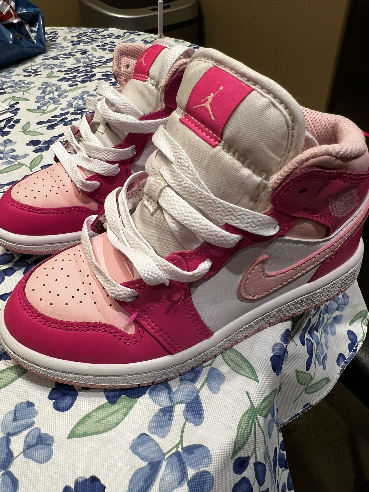 Pink Air Jordan 1’s