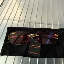 Dark Red Cartier Lense