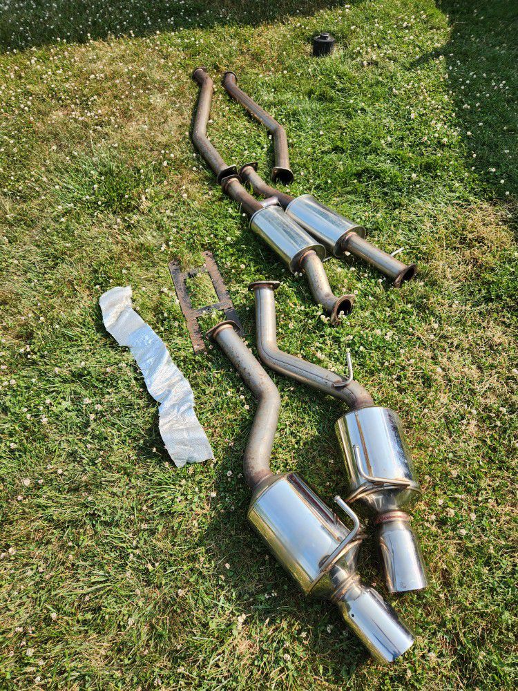 Infiniti G35 Greddy Dual Stainless Evo Exhaust 2003 To 2007 Coupe