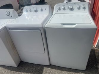 Ge washer and dryer set