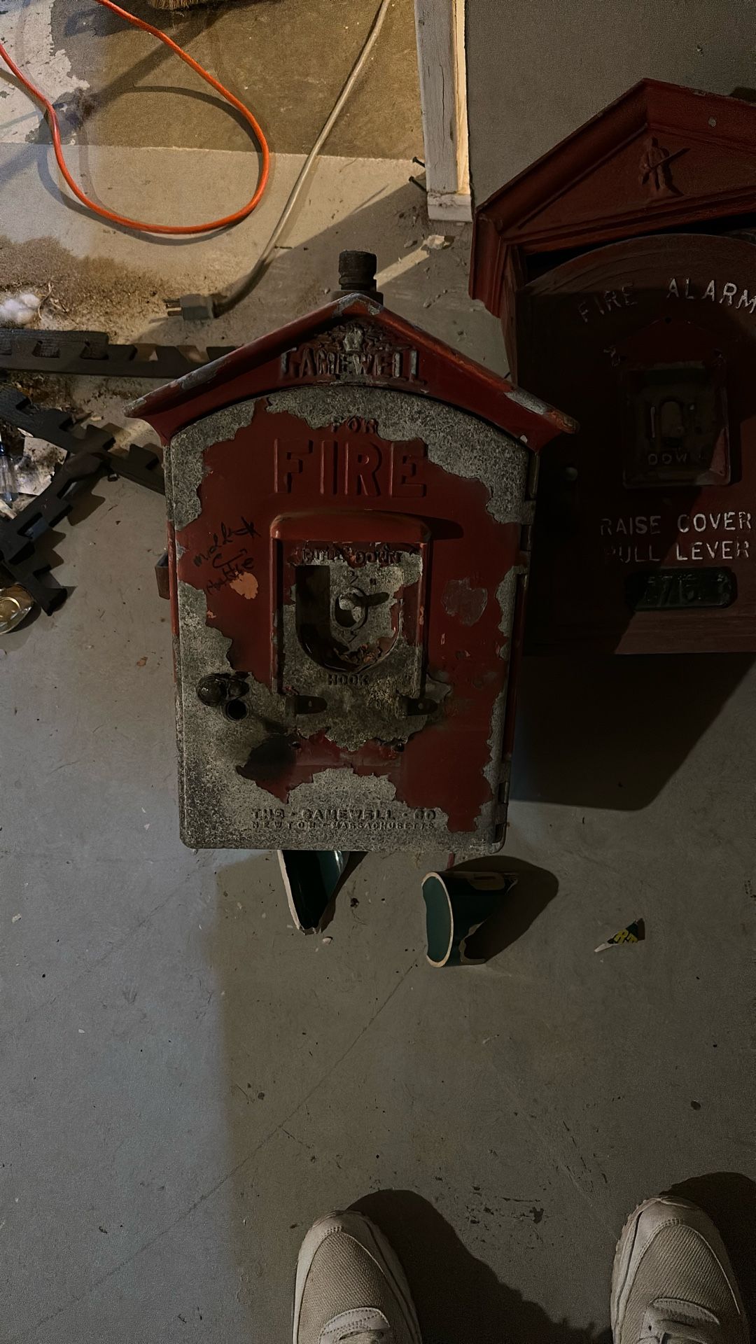 Antique Fire Alarm Boxes