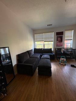 Black Sectional