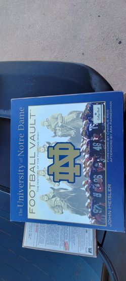 University Of Notre Dame Football Book