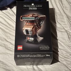 Lego Princess Leia helmet