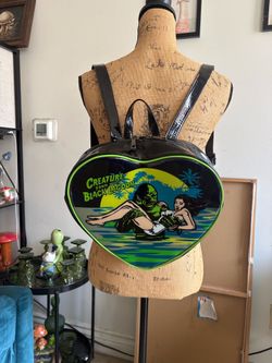 Creature from the Black Lagoon heart-shaped Backpack.