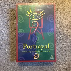 Portrayal Board Game
